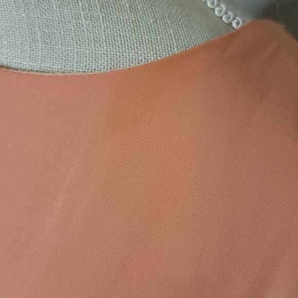 Boutique Dress 3/4 Sleeve Peach Size Small - Picture 5 of 5